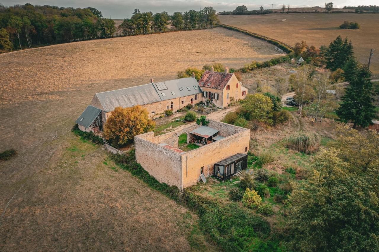 Tiny House Morvan Bourgogne Nature - 2H De Paris Bussieres  ภายนอก รูปภาพ
