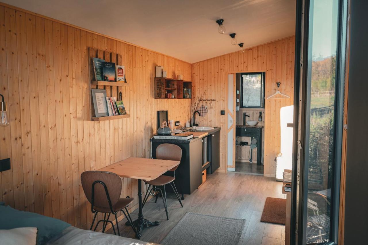 Tiny House Morvan Bourgogne Nature - 2H De Paris Bussieres  ภายนอก รูปภาพ